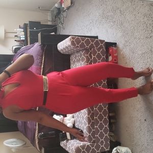 Red Jumpsuit